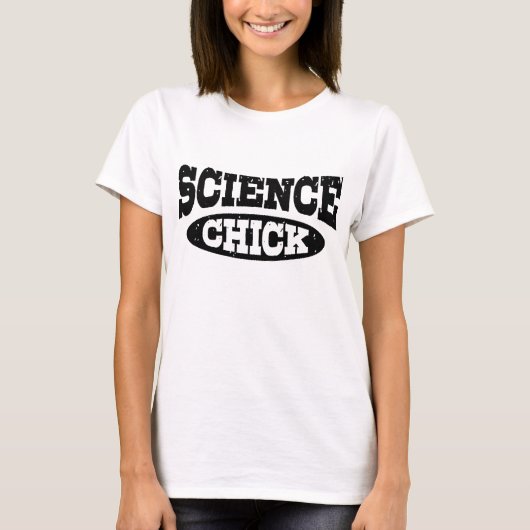 T-shirt Science Chick (Devant)