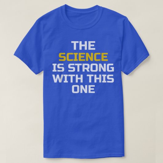 T-shirt Science cool - Drôle Science Tee Dit (Design devant)