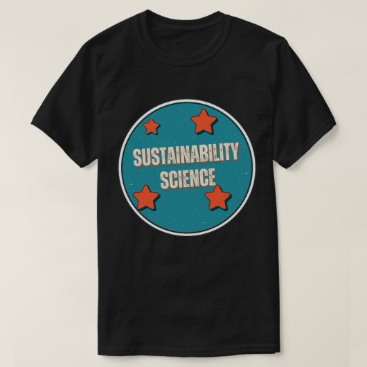T-shirt Science de la durabilité (Design devant)
