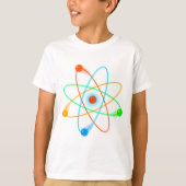 T-shirt Science de la structure atomique (Devant)
