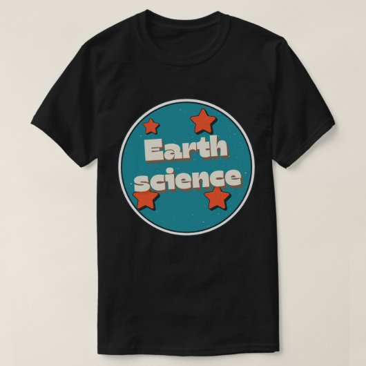 T-shirt Science de la Terre (Design devant)