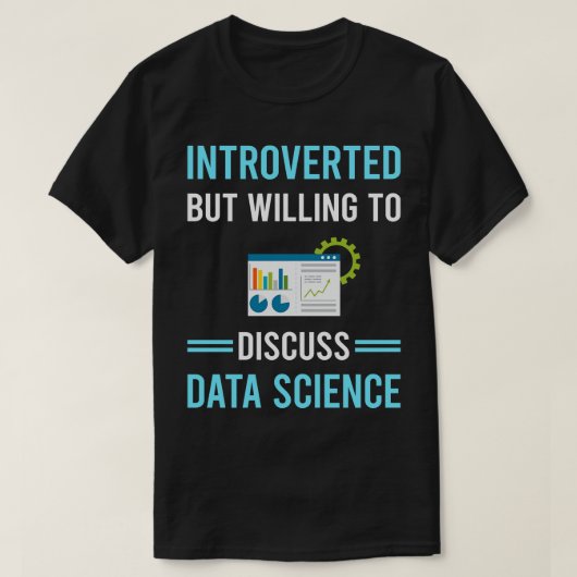 T-shirt Science des données (Design devant)