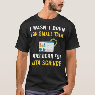 T-shirt Science des données à petite taille