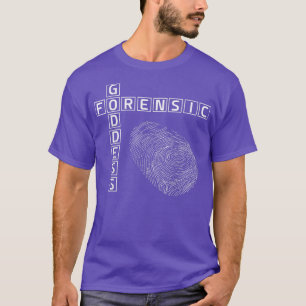 T-shirt Science des empreintes digitales de la déesse judi