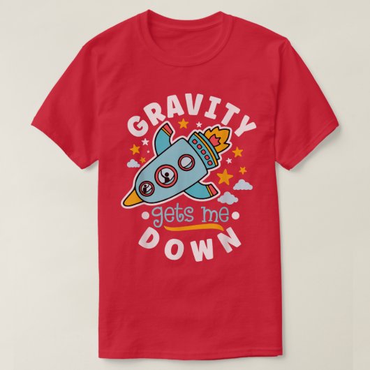 T-shirt Science des fusées spatiales Mission spatiale aéro (Design devant)