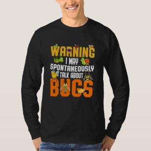 T-shirt Science des insectes Bug je parle spontanément des