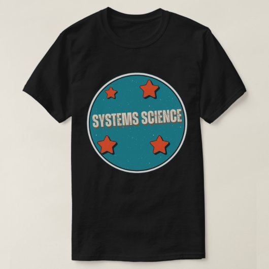 T-shirt Science des systèmes (Design devant)