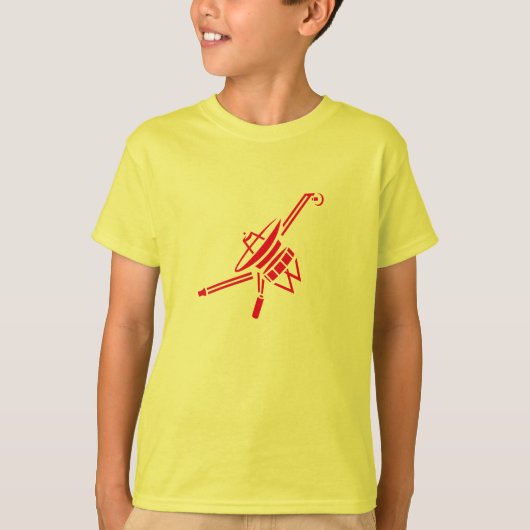 t-shirt science design de la station spatiale (Devant)