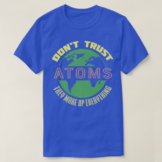 T-shirt Science éducatif drôle ATOM Premium (Design devant)