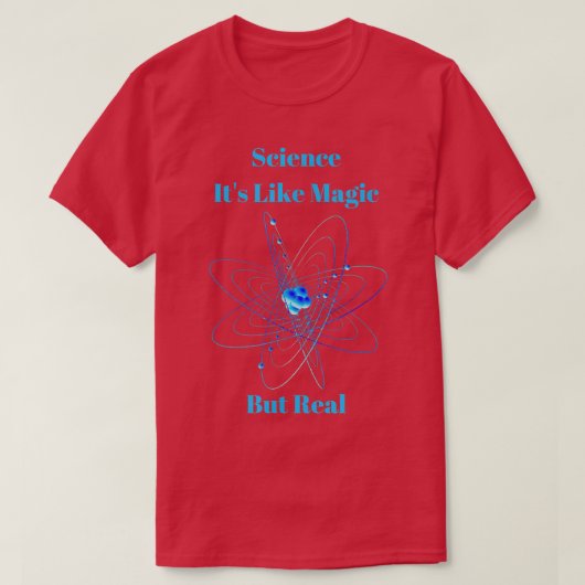 T-shirt Science Enseignant Cadeau Science C'est comme la m (Design devant)
