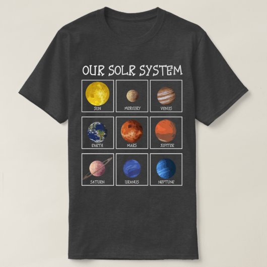 T-shirt Science Espace extra-atmosphérique (Design devant)