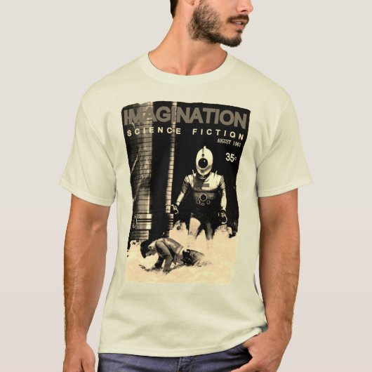 T-shirt science fiction des années 1960 (Devant)