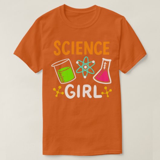 T-shirt Science Fille Futur Chimistes Biologiste Enseignan (Design devant)
