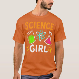 T-shirt Science Fille Futur Chimistes Biologiste Enseignan