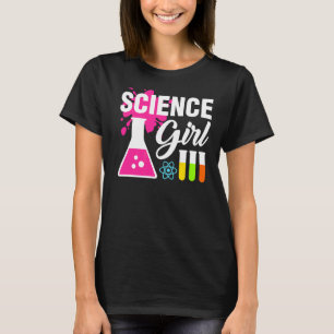 T-shirt Science Fille Science pour enfants Étudiante scien