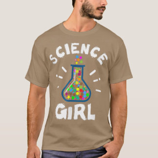 T-shirt Science Girl Chemistry Biology 