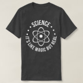 T-shirt SCIENCE Itx27s Comme Magique mais Real Premium TSh (Design devant)