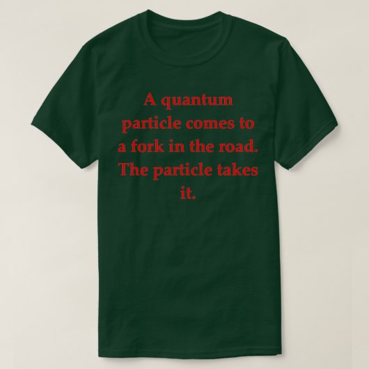 T-shirt Science Joke 47 (Design devant)