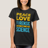 T-shirt Science judiciaire (Devant)