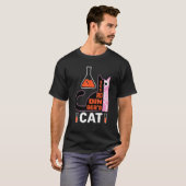 T-shirt Science Le Chat de Schrödinger (Devant entier)