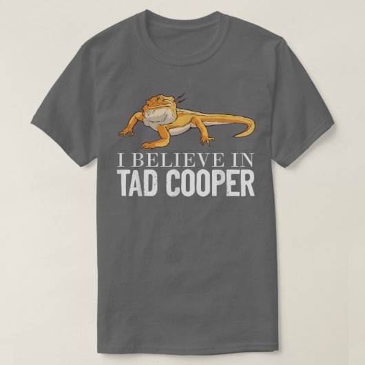 T-shirt Science Lizard Tad Cooper Fan (Design devant)