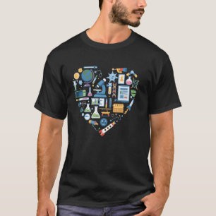 T-shirt Science Lover Biologie Chimie Physique Étudiant Te