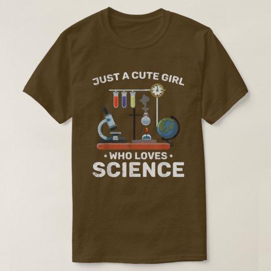 T-shirt Science Lover Laboratoire de chimie pour femmes (Design devant)