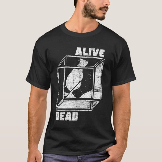 T-shirt Science mécanique quantique Schrodingers physicien (Devant)