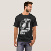 T-shirt Science mécanique quantique Schrodingers physicien (Devant entier)