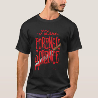 T-shirt Science médico-légale pour un enquêteur médico-lég