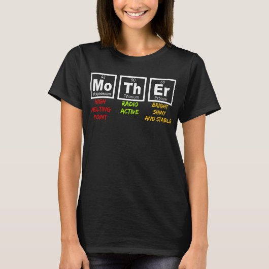 T-shirt science mère (Devant)
