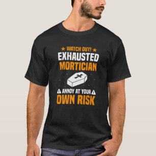T-shirt Science Mortuaire Favori Mortician Embalmer Grav