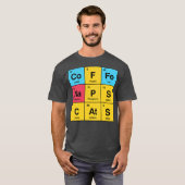 T-shirt Science Naps Cats par Tobe Fonseca (Devant entier)