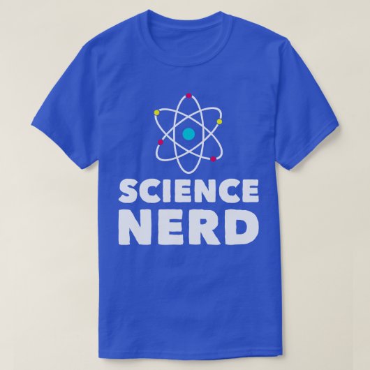 T-shirt Science Nerd (Design devant)