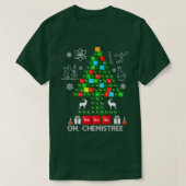 T-shirt Science Noël Oh Chemist ree Chemistree Chemi (Design devant)