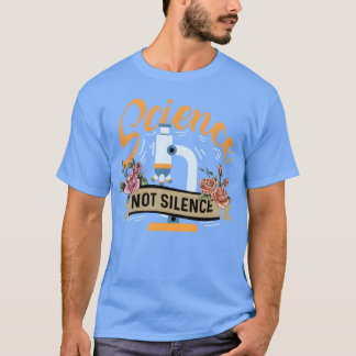 T-shirt Science pas Silence Cadeau d'étudiant en médecine