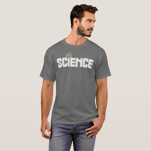 T-shirt Science personnalisée (Devant entier)