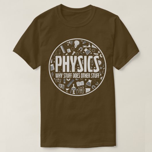 T-shirt Science physique (Design devant)