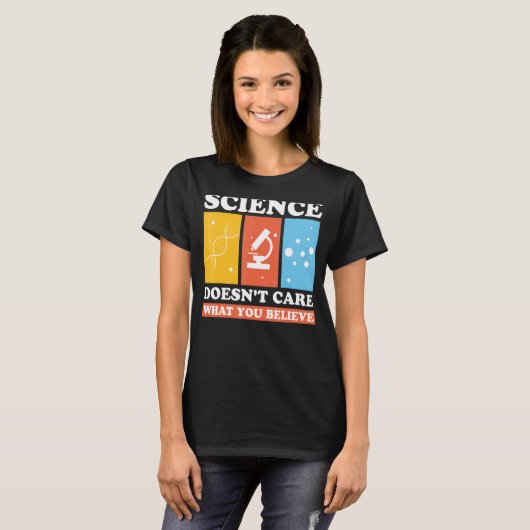 T-shirt Science pour les femmes (Devant entier)