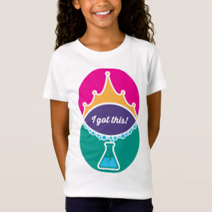 T-Shirt Science Princesse (Bold) Girls Shirt