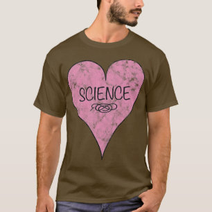T-shirt Science Retro Vintage Heart Premium