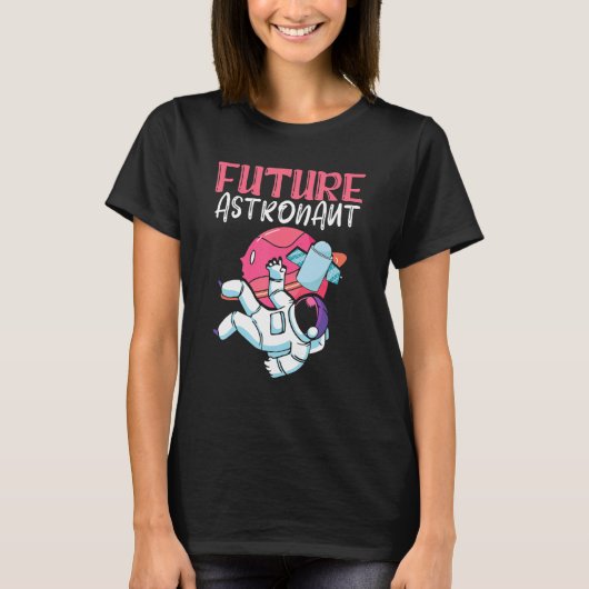 T-shirt Science Rocket Planète Espace Extérieur Univers Av (Devant)