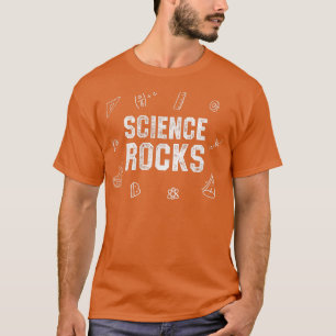 T-shirt Science Rocks Funny Math Biologie Chimie