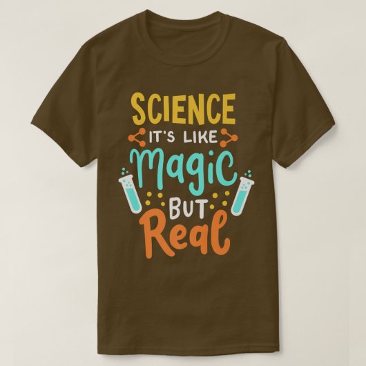 T-shirt Science scientist Teacher Student Chemist Physicis (Design devant)