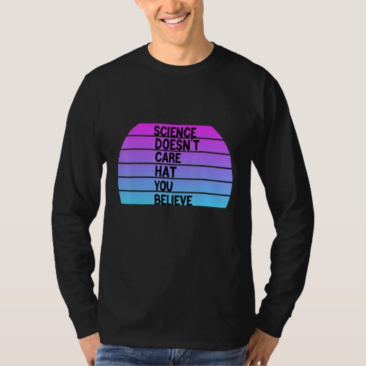 T-shirt Science Soin Casquette Vous Croyez (Devant)