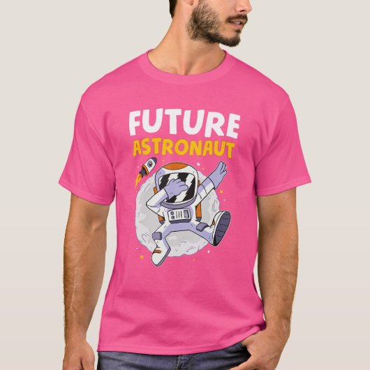 T-shirt Science spatiale Astronomie Dabbing Astronaute du (Devant)