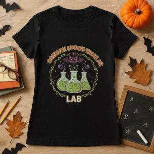 T-shirt Science Spook-tacular Enseignant en chimie scolair