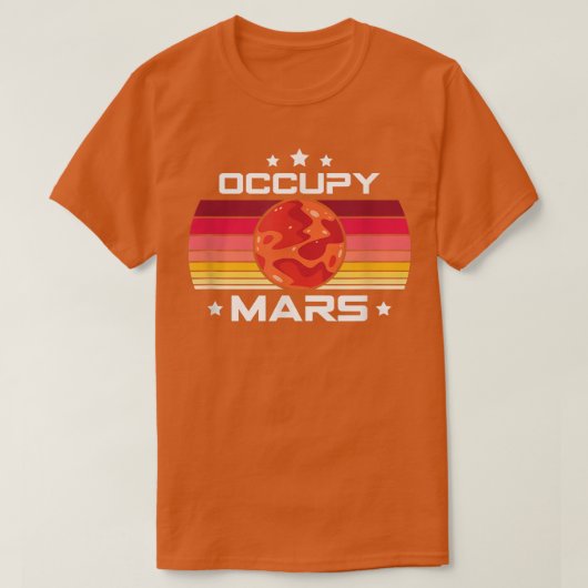 T-shirt Science, Stem Occupy Mars Stem Students Apparel 22 (Design devant)
