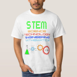 T-shirt Science STM Technologie Génie Mathématiques