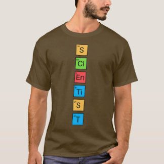 T-shirt Science, tableau périodique 1